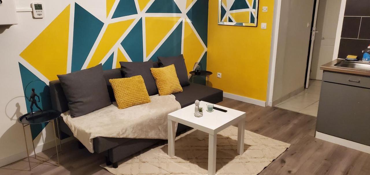 Triangle D'Or - Calme Et Cosy, Appartement 1 Chambre 圣康坦 外观 照片
